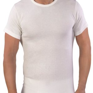 MAGLIA MEZZA MANICA UOMO GIROCOLLO MISTO LANA