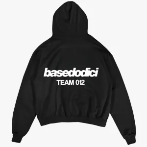 Basedodici Hoodie ''team012'' Logo Black