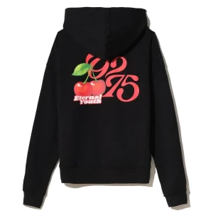 0275 Hoodie Cherry White