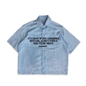 Basedodici Act2 Boxy Stripe Shirt