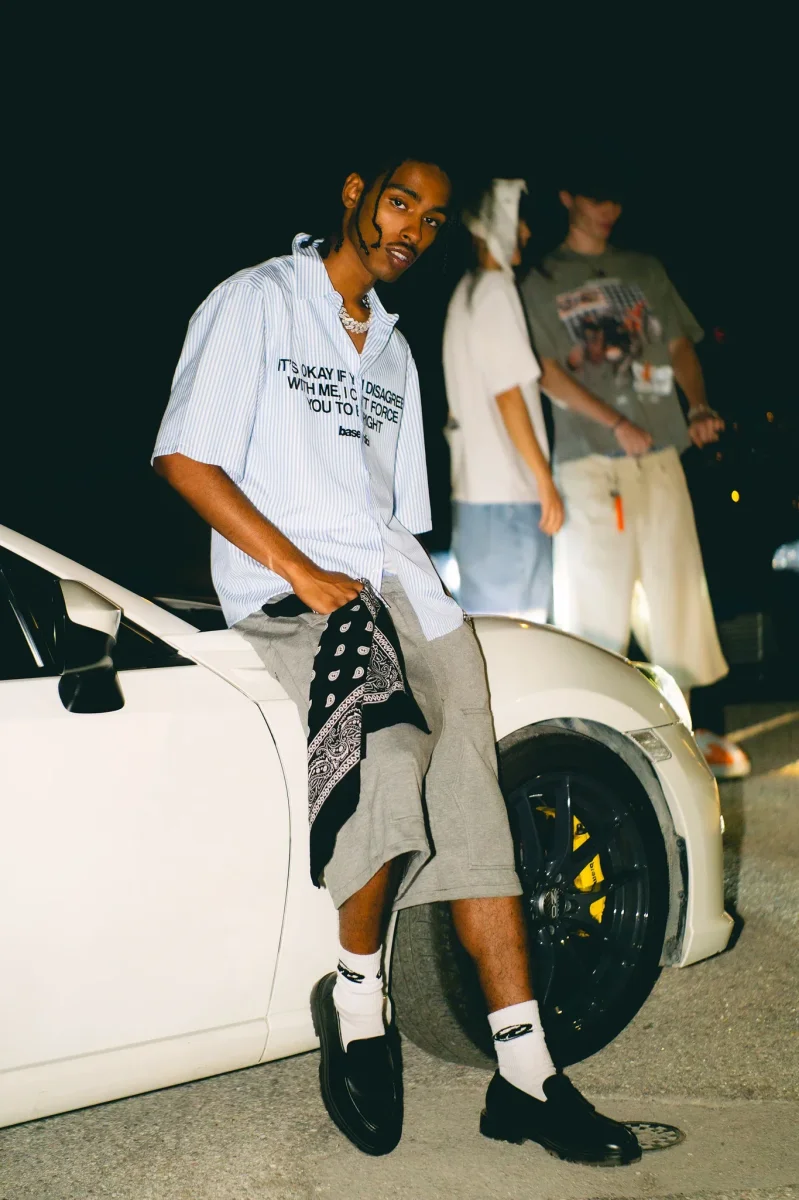 Basedodici Act2 Boxy Stripe Shirt - immagine 3