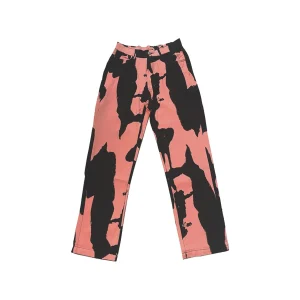 Trap Denim Tie Dye Pink Denim