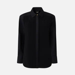 PINKO Camicia in popeline e crèpe