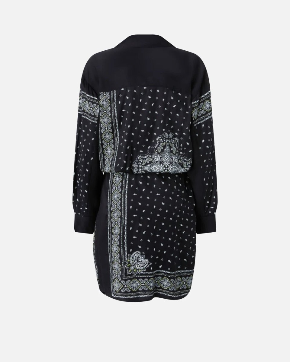 PINKO Mini abito a camicia stampa bandana - immagine 3