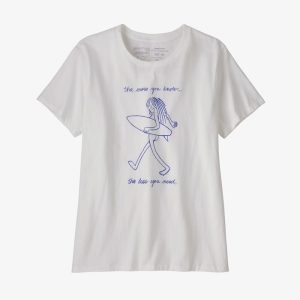 Patagonia Women’s Skinny Dip Trip Organic Cotton Crew T-Shirt