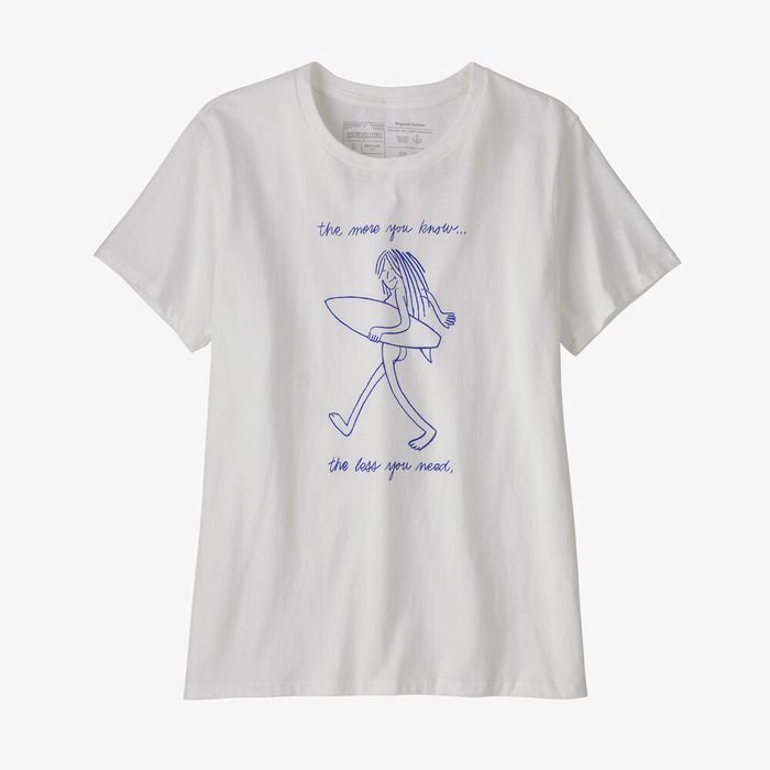 Patagonia Women’s Skinny Dip Trip Organic Cotton Crew T-Shirt