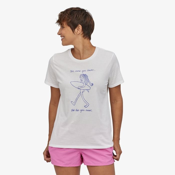 Patagonia Women’s Skinny Dip Trip Organic Cotton Crew T-Shirt - immagine 3