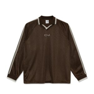 Polar Davie LS Shirt - Chocolate / Ivory