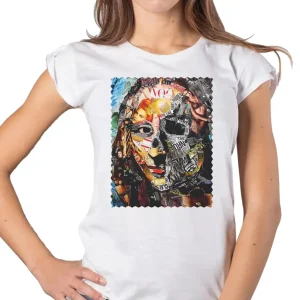T-shirt Donna STREET STYLE ‘Mona Lisa’ – Cotone Bio