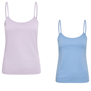 Top Basico Pylle 9 in Cotone Elasticizzato con Bretelle Regolabili – Versatile e Confortevole