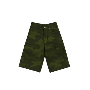Basedodici Jorts Cargo Camo