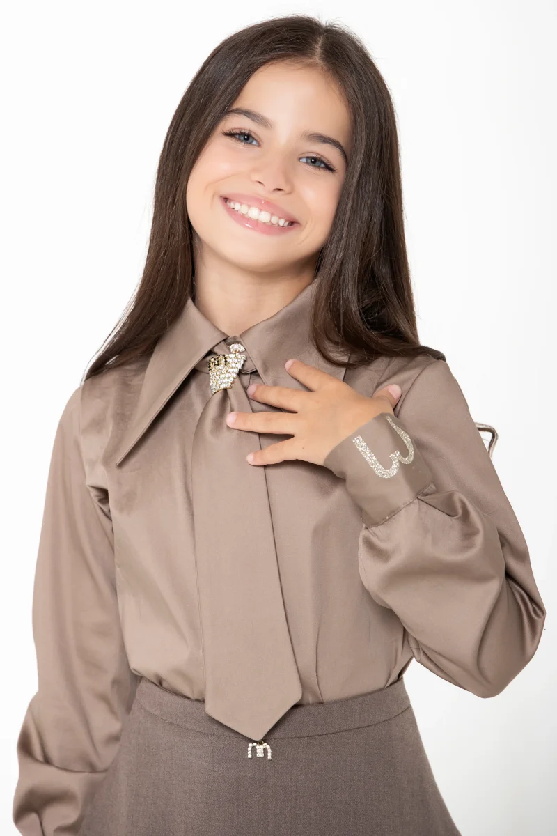 Camicia tortora baby - immagine 2