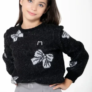 Sivota mohair nero bambina