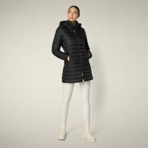 SAVE THE DUCK Piumino lungo donna animal free mod