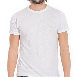 Personalizza N°3 T-shirt Slub M01 BS Fiammato Uomo