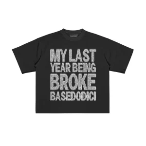 Basedodici Tshirt Broke Black