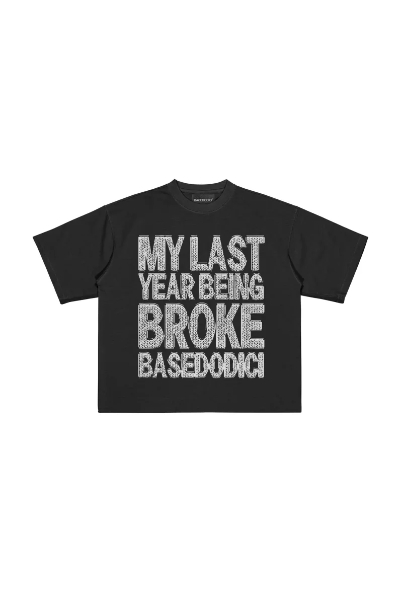 Basedodici Tshirt Broke Black - immagine 2