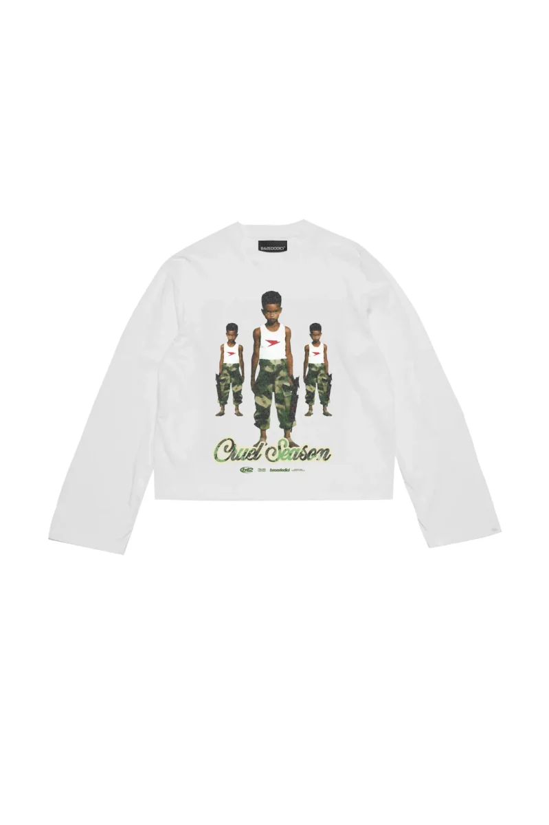 Basedodici Crewneck Cruel White