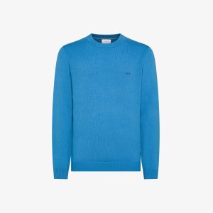 SUN68 Maglia girocollo in lana e cashmere