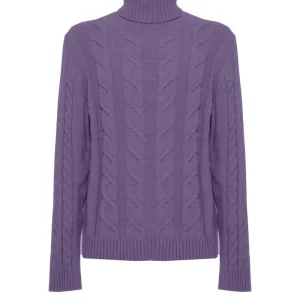 Family First Turtleneck Purple