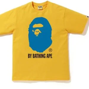 BAPE Big Head Tee Yellow