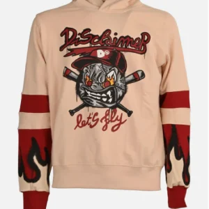 Disclaimer Hoodie lettering