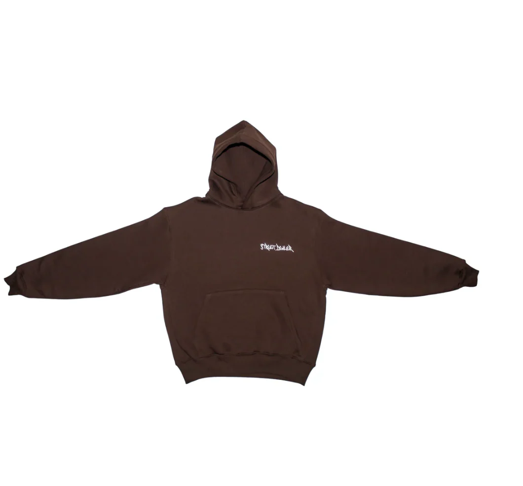 Street Dealer Hoodie Boxy Brown