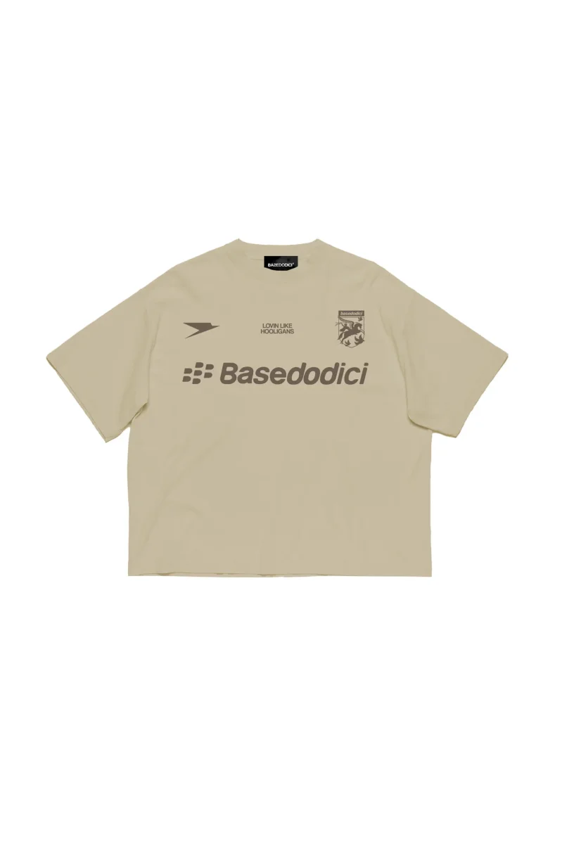 Basedodici T-Shirt Club Beige - immagine 2