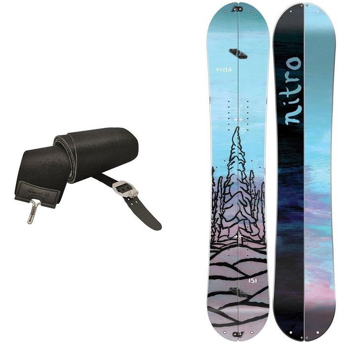 Splitboard Nitro Volta 151 + pelli