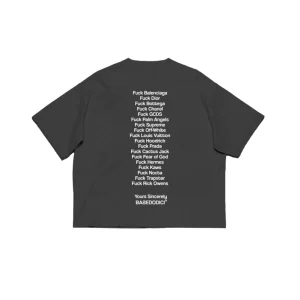 Basedodici Tshirt FCK Black