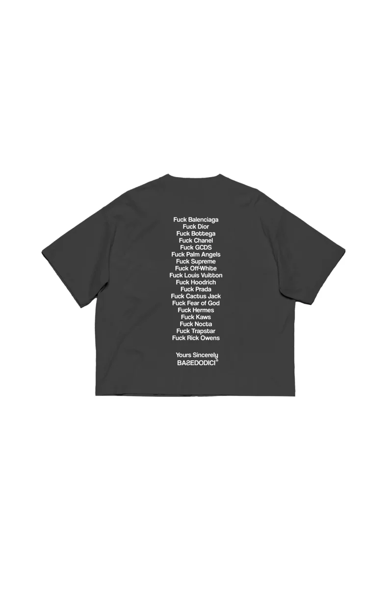 Basedodici Tshirt FCK Black - immagine 2