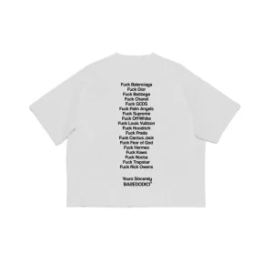 Basedodici Tshirt FCK White