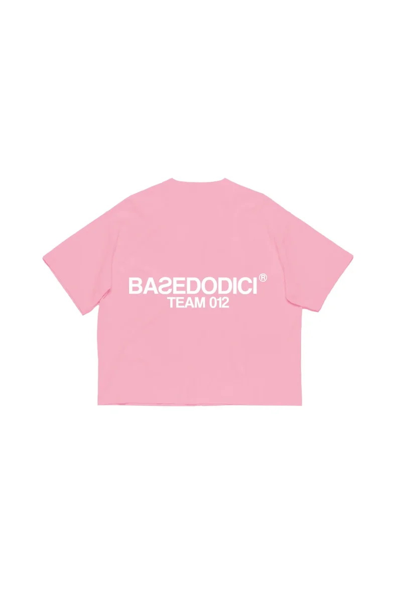 Basedodici Tshirt "Team012" Pink