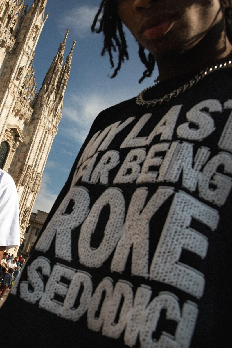 Basedodici Tshirt Broke Black - immagine 4