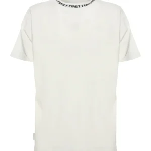 Family First Tshirt Collar White