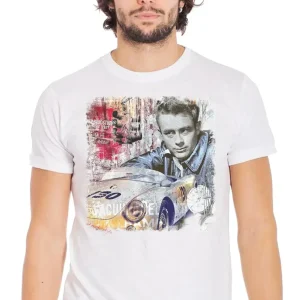 The Legend James Dean T-shirt Uomo Cotone
