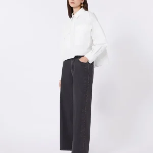 WEEKEND MAXMARA Camicia asimmetrica in cotone