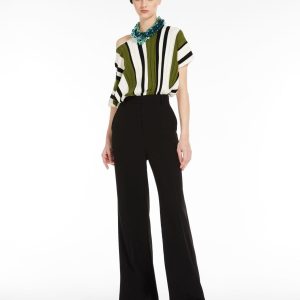 WEEKEND MAXMARA Pantaloni a zampa in cady