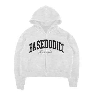 Basedodici Full Zip "COMFY" ArcLogo Grey