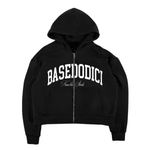 Basedodici Full Zip "COMFY" ArcLogo Black