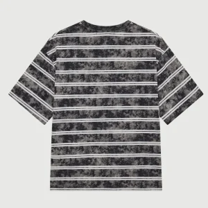 Acupuncture Acid Stripes T-shirt Steel Grey