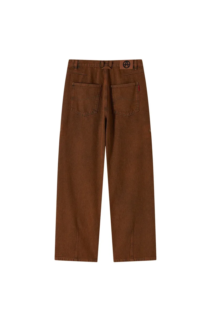 Acupuncture Denim Pant Brown - immagine 3