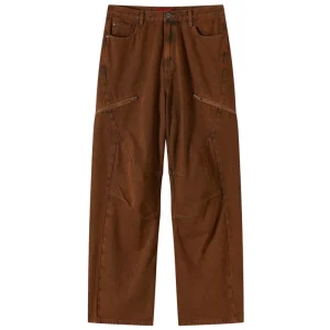 Acupuncture Denim Pant Brown