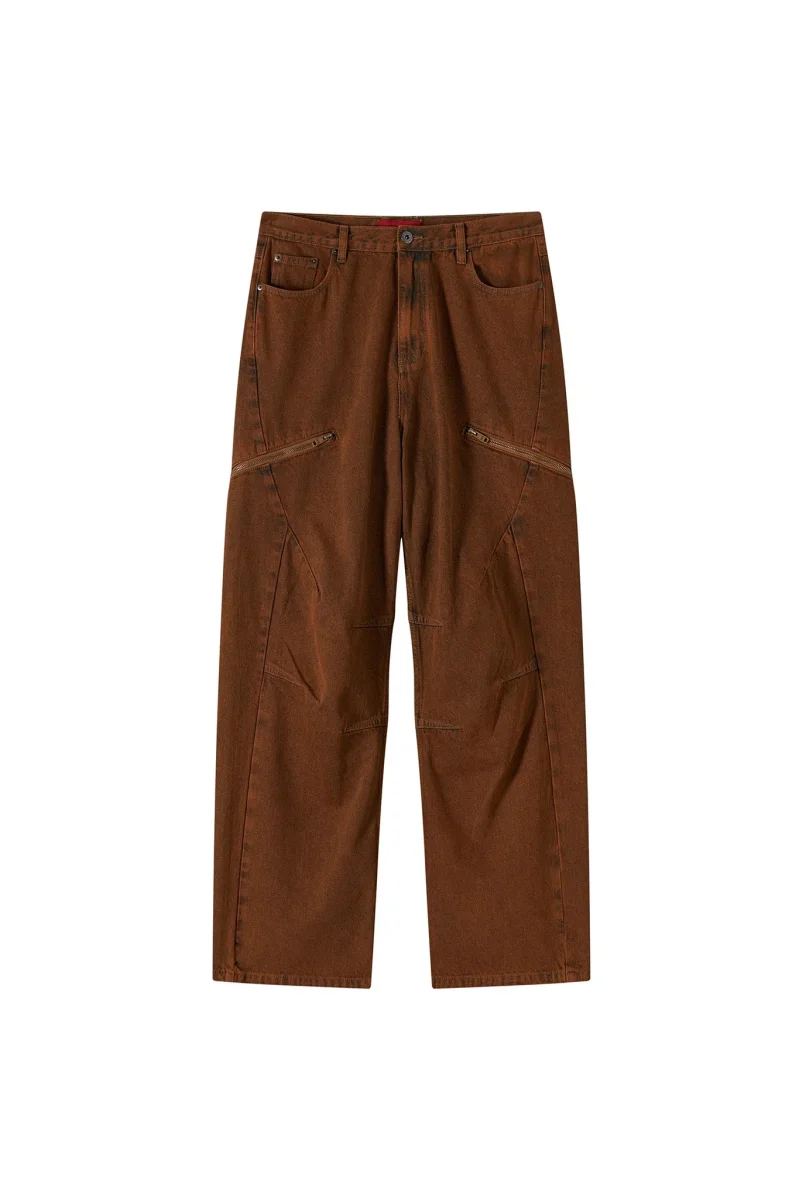 Acupuncture Denim Pant Brown - immagine 2