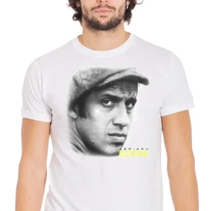 T-Shirt Adriano Celentano The Legend - Cotone Fiammato Uomo
