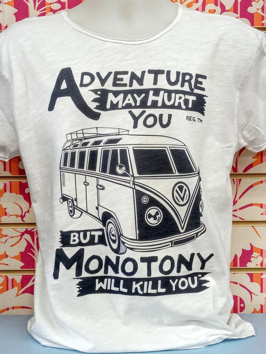 ADVENTURE MAY HURT YOU 10008 - Urban Slub uomo JHK - immagine 2