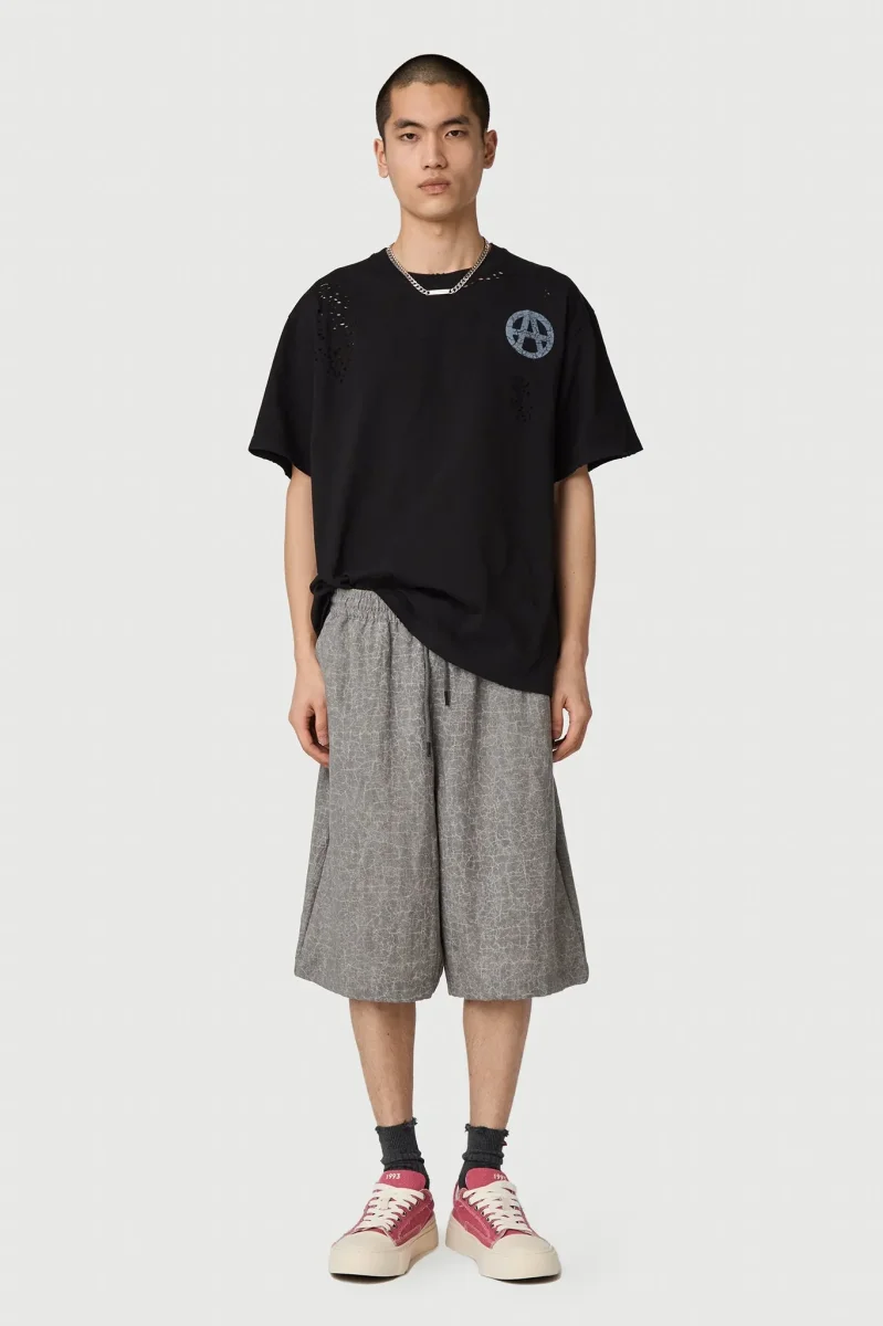 Acupuncture Anarchy T-shirt Washed Black - immagine 2