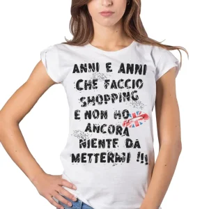 T-shirt Donna Slub STREET STYLE - 100% Cotone Bio