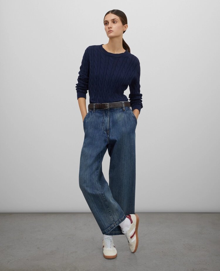 ASPESI Maglia girocollo in cotone