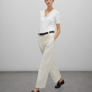 ASPESI Pantalone in gabardine di cotone